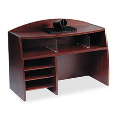 Buddy products wood 4SHELF unit