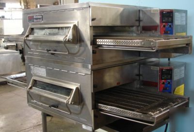 Middleby marshall PS536 ct double conveyor pizza oven