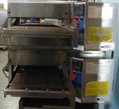 Middleby marshall PS536 ct double conveyor pizza oven
