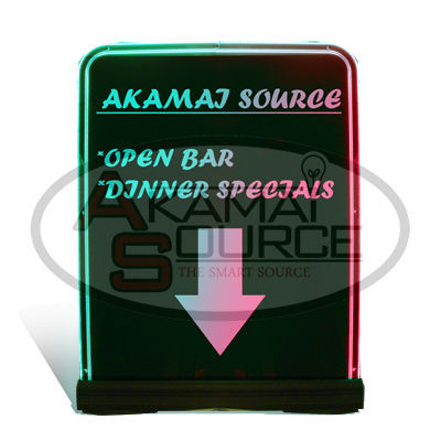 New medium neon open sign bar beer happy hour specials 