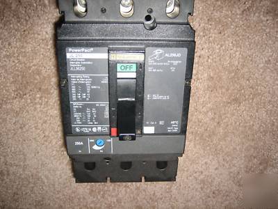New square d powerpact breaker JLL36250 600V 250A 