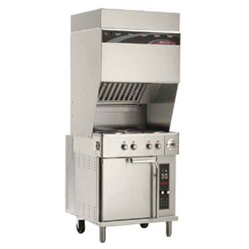 Wells wvoc-4HS ventless cooktop, (4) spiral plates, sel