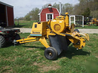 * rebuilt vermeer 630B stump grinder w/ 30 hp engine *