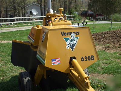 * rebuilt vermeer 630B stump grinder w/ 30 hp engine *