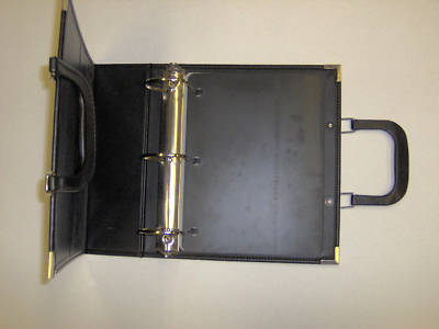 3-ring d-slant 3 inch binder with carrying handles-nice