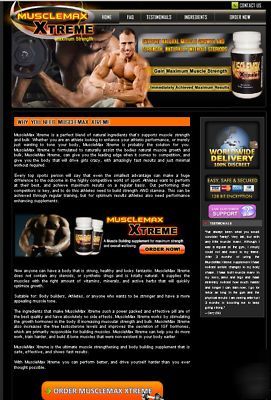 Amazing herbal muscle-max e-commerce website 4 sale 