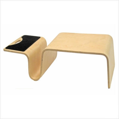 Fy lifestyles bentwood laptop table in natural