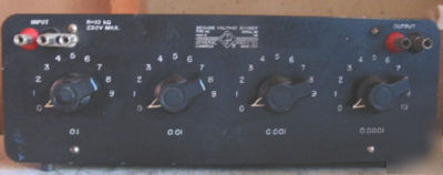 Gr 1454A decade voltage divider