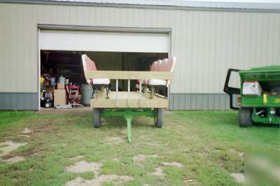 953 john deere running gear and people hauler