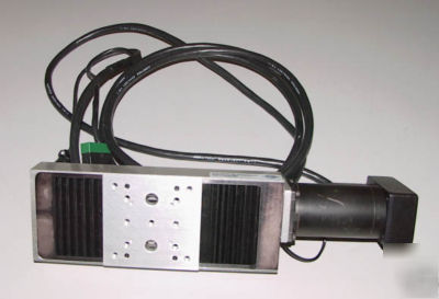 Aerotech 100 mm motor driven linear ball screw stage