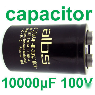 Aluminum electrolytic capacitor 10000UF 100V -long life