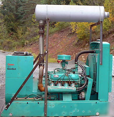 Onan 60 genset 60KW generator with ford V8 gas engine