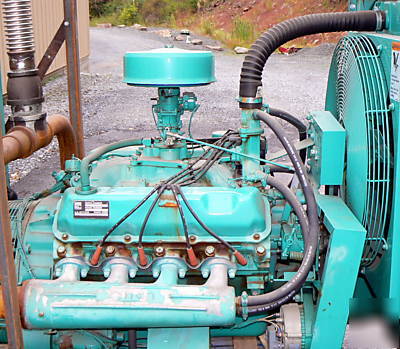 Onan 60 genset 60KW generator with ford V8 gas engine