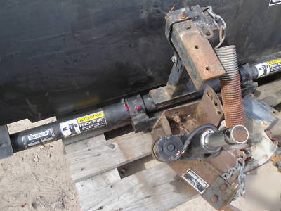 Sweepster rotary broom grasshopper mower attachment