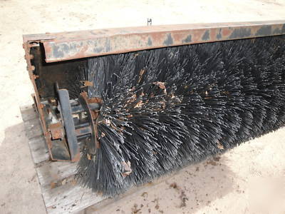 Sweepster rotary broom grasshopper mower attachment