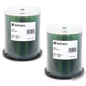 Verbatim 94970-2KIT -two 100PK cd-r 52X 80MIN 