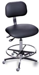 Bio fit ergonomic chrome frame lab chairs, biofit 4Q43