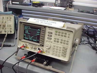 Hp-8591E spectrum analyzer 9KHZ-1.8GHZ freq range