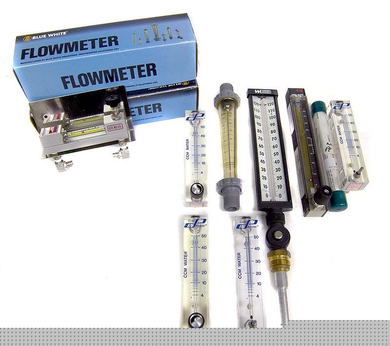 Lot ii cole parmer flowmeter brooks weiss flow meter