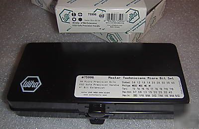 New wiha #75996 master tech bit set esd safe â€“ 
