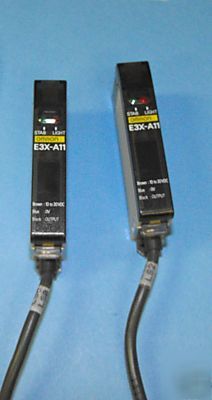 Omron- fiber-optic sensors - #E3X-A11 - 10-30VDC - two