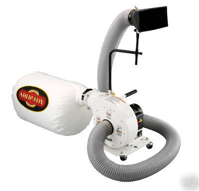 Shop fox W1735 3/4 hp 650 cfm dust collector 